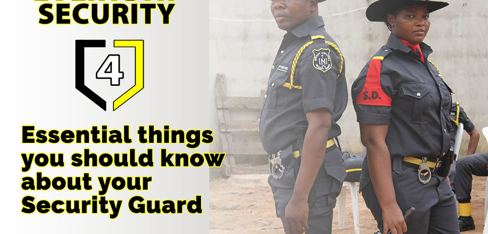 4 essential things you should know about your security guard sheriff security officer