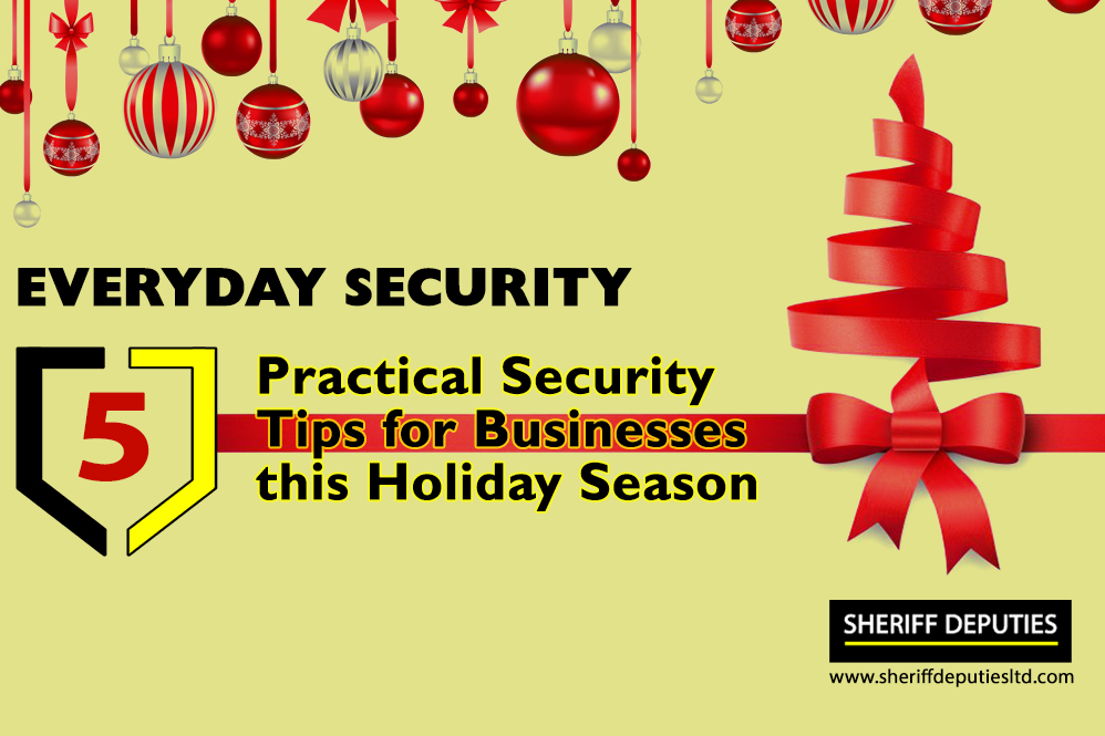 Business security during holiday season