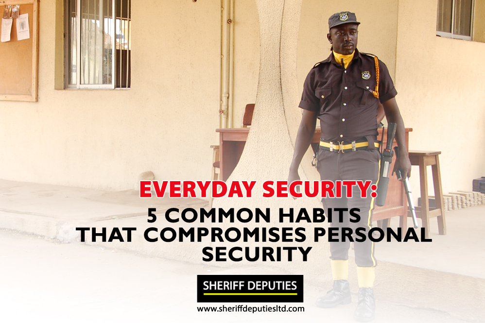 5 Common Habits That Compromise Your Personal Security