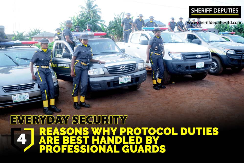 4 Reasons Why Protocol Duties Are Best Handled By Professional Guards