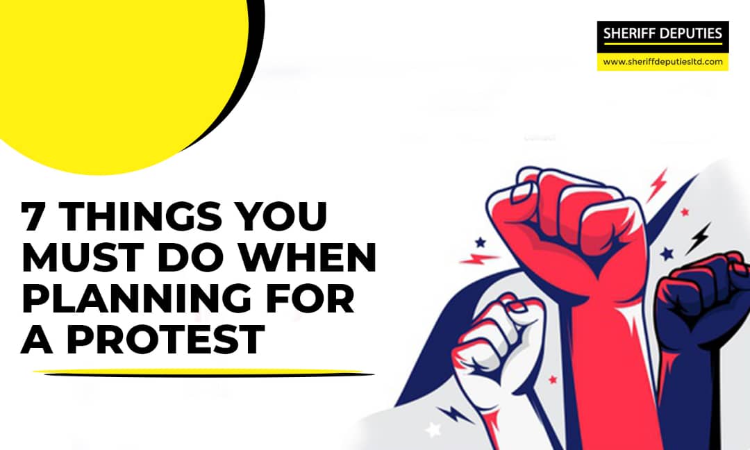 7 things you must do when planning for a protest