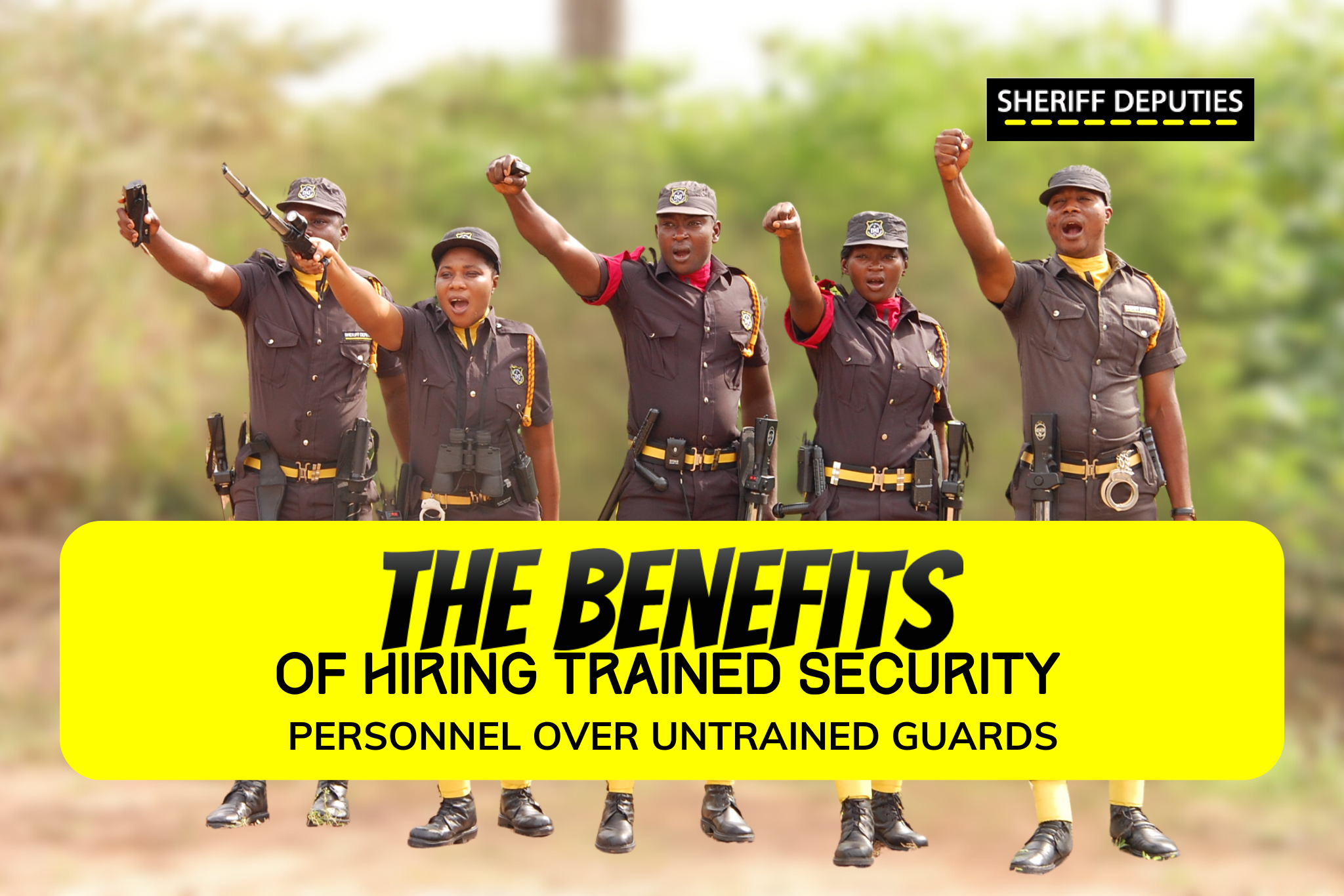 The Benefits of Hiring Trained Security Personnel Over Untrained Guards